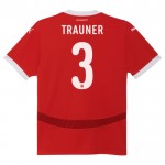 Günstige Fußballtrikots Österreich Gernot Trauner 3 Heimtrikot EURO 2024 Kurzarm Günstige Fußballtrikots Österreich Gernot Trauner 3 Heimtrikot EURO 2024 Kurzarm